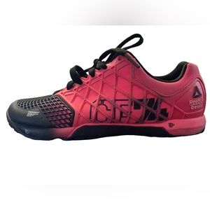 Reebok Crossfit Weightlifting Gym Shoes Pink and Black